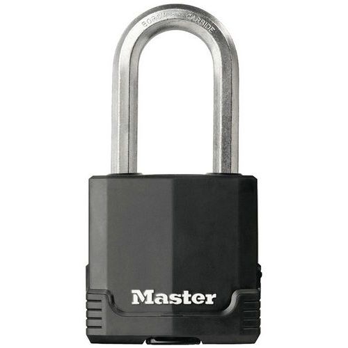 Vorhängeschloss mit Schlüsseln aus gewalztem Stahl für hohe Sicherheit - Master Lock