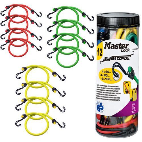 Gummispannseil Twin Wire™ - 12er Pack - Master Lock
