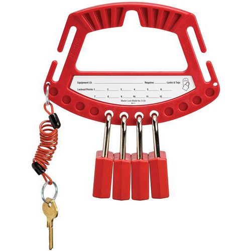 Halter für Sicherheitsvorhängeschloss - Master Lock