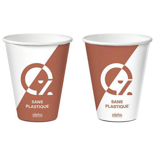 Gobelet en carton Alpha - 12 à 47 cL - Matfer