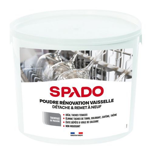 Poudre rénovation vaisselle 5Kg - Spado Poudre rénovation vaisselle 5Kg - Spado