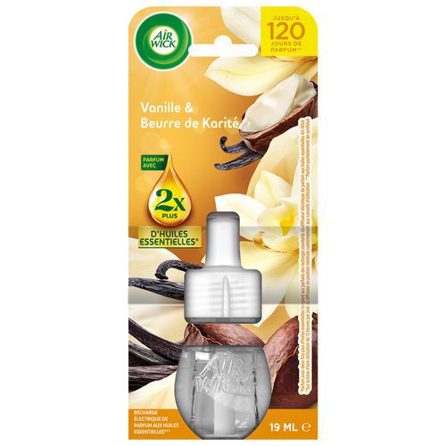 Nachfüllpackung Vanille und Sheabutter für elektrische Lufterfrischer, 19 ml - Airwick