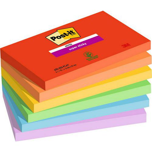 Haftnotizen Playful - Post-it Super Sticky