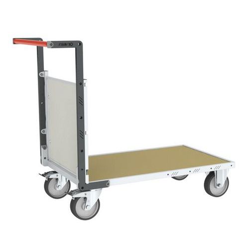 Chariot modulaire PP alvéolaire 1 dossier - Force 500 kg - FIMM Chariot modulaire PP alvéolaire 1 dossier - Force 500 kg - FIMM
