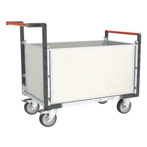 Chariot modulaire PP alvéolaire 2 dossiers et 2 ridelles - FIMM