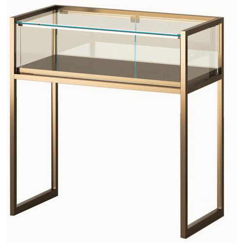 Ausstellungsvitrine auf Füßen, 95 x 45 x 95 cm - Sarazino Ausstellungsvitrine auf Füßen, 95 x 45 x 95 cm - Sarazino