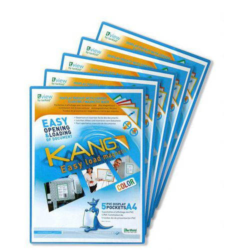 Pochette d'affichage Kang Easy Load - Dos magnétique - Tarifold