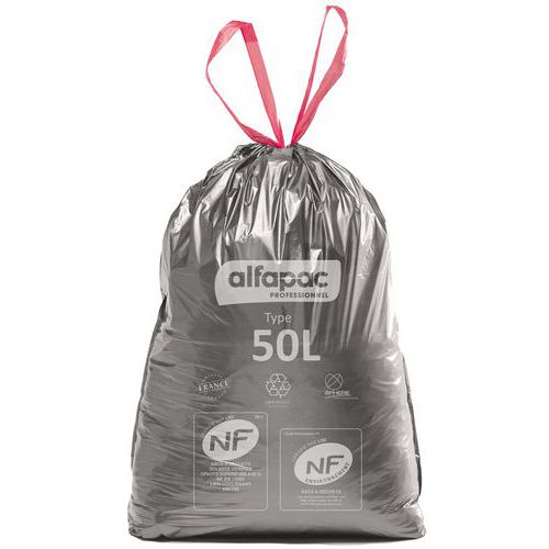 Müllsack - Verschlussgriffe, 30 bis 100 L - JetSac Müllsack - Verschlussgriffe, 30 bis 100 L - JetSac