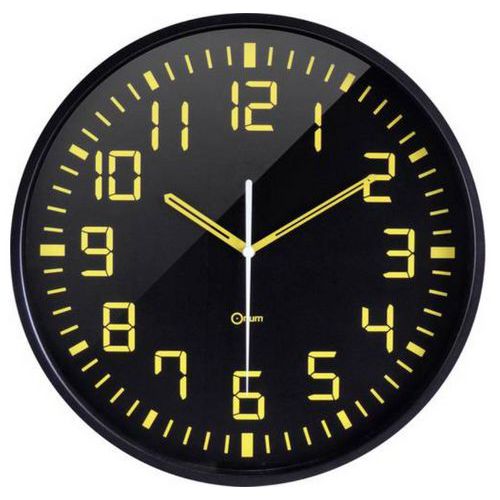 Geräuschlose Quartz-Wanduhr Contrast - Orium