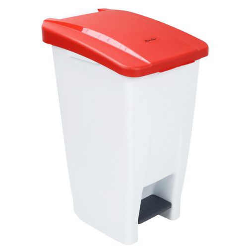 Fahrbarer Abfallbehälter mit Pedal - 60 L - Manutan Expert Fahrbarer Abfallbehälter mit Pedal - 60 L - Manutan Expert