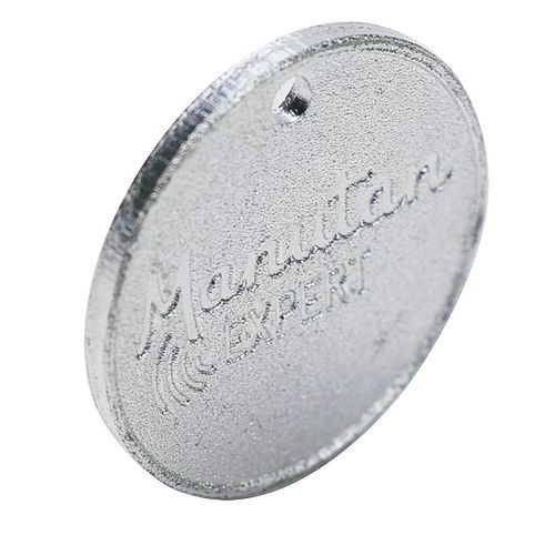 Nummerierte Jetons von 001 bis 300 - Aluminium 30 mm - 100 Stück - Manutan Expert