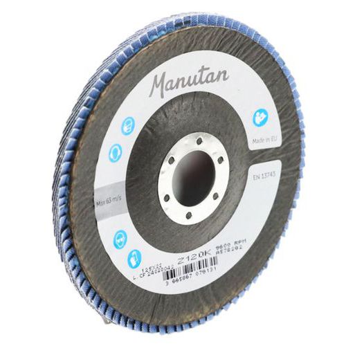 Gewölbte Lamellenscheiben Ø 125 mm - Manutan Expert