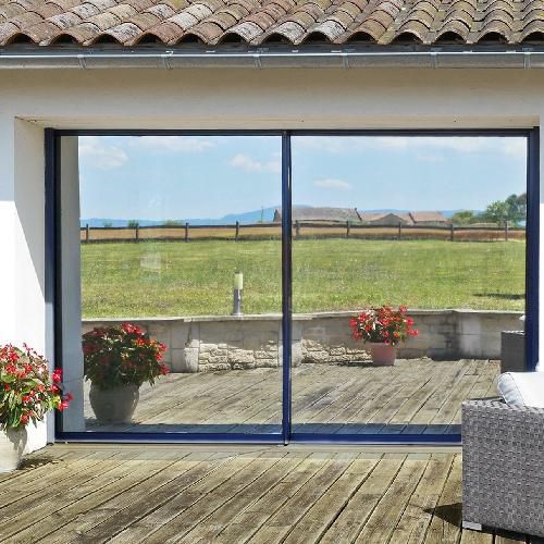 Metallisierte Sonnenschutzfolie, silber - Luminis