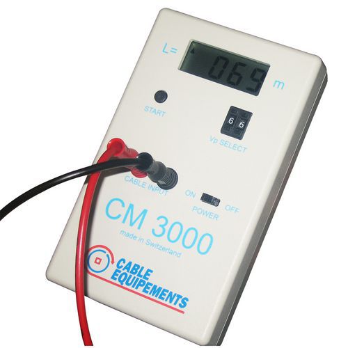 Elektronischer Kabellängenmesser CM3000 - Cable Equipements