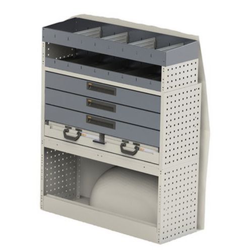Meuble VU aluminium fourgonnettes - HABRIAL Manutention