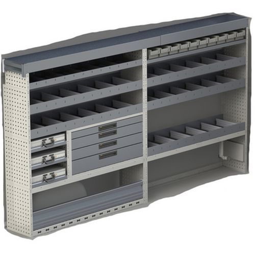 Meuble VU aluminium fourgon - Habrial Manutention