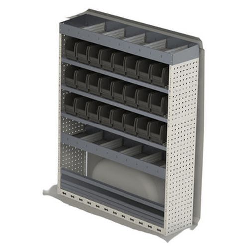 Meuble VU aluminium fourgon - Habrial Manutention
