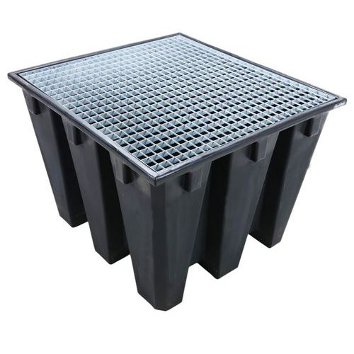 Auffangwanne aus recyceltem PE 1100 L - Manutan Expert Auffangwanne aus recyceltem PE 1100 L - Manutan Expert