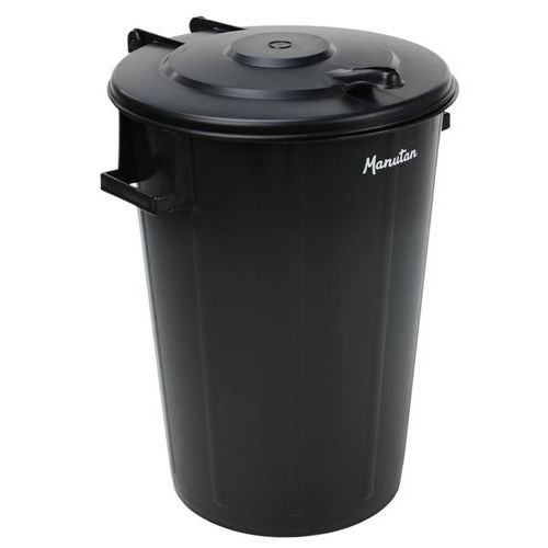 Abfallbehälter mit Deckel - 60 L und 100 L - Manutan Expert