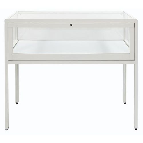 Vitrine exposition table tiroir - 100 x 60 x 95 cm - Sarazino