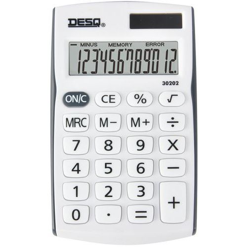 Calculatrice de poche 12 touches  30202 - Desq