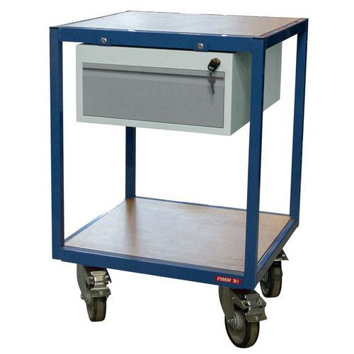 Werkstattwagen mit 1 Schublade - 400 kg - Fimm Werkstattwagen mit 1 Schublade - 400 kg - Fimm