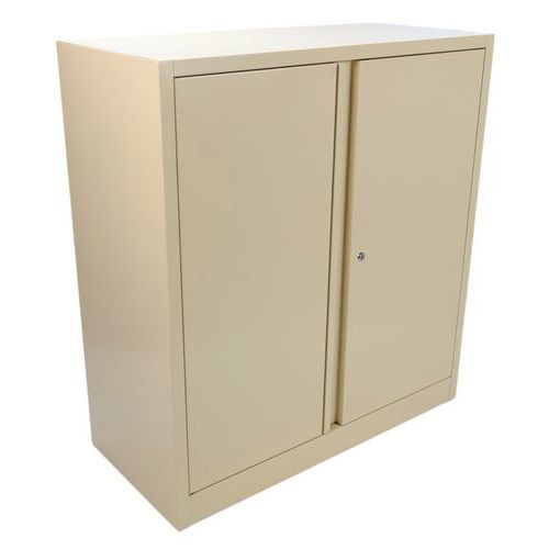 Armoire monobloc à porte battante compacte - H 100 cm - Manutan Expert Armoire monobloc à porte battante compacte - H 100 cm - Manutan Expert