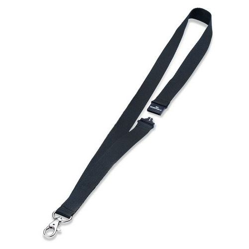 Cordon textile fermeture de sécurité et attache mousqueton - Durable