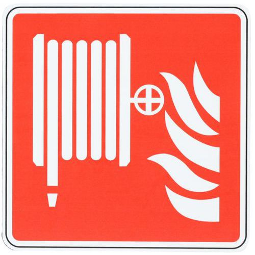 Panneau Robinet incendie arme adhésif - Manutan Expert