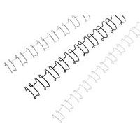 Binderücken mit Spiralen für Stanz-Bindegerät 230 - Silber - GBC