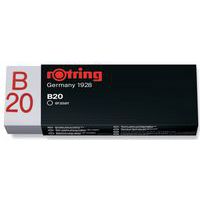 Radiergummi Rapid-Eraser B20 ­ 20 Stück - rOtring®