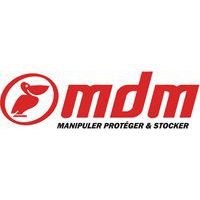 5 recycelte Mediumpaletten, schwarz ‑ MDM