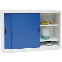 Armoires basses à portes coulissantes CH - Largeur 150 cm - Manutan Expert