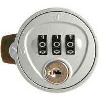 Mechanisches Schloss mit Code - 3-rädrig - Eurolocks