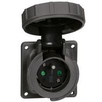 Einbausteckdose Hypra 2P+T