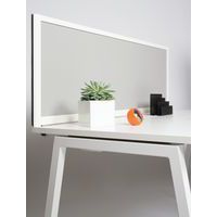 Trennwand 495 x 1400 - Profil weiß - Insona