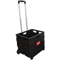 Chariot caisse pliant - Capacité 35 kg - Manutan
