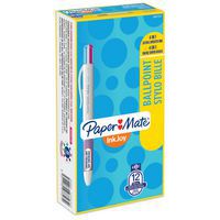 Kugelschreiber InkJoy Quatro™, 4 lustige Farben, einziehbar