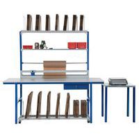 Modulare Anbauelemente für Packtisch