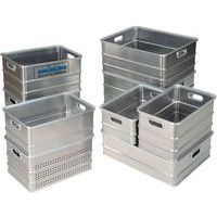 Transportbehälter aus Aluminium - Länge 578 mm - 36 bis 55 L