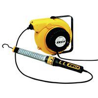 Kabelaufroller 230 V mit fluoreszierender Handlampe und 30 LEDs - Zeca