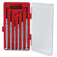 6-teiliges Uhrmacher-Schraubendreher-Set PH und PZ – Stanley