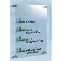 Plaque d'identification et d'information Tec-art - A3