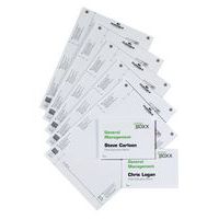 Planche d'insertions bristols pour plaque de porte Infosign - A6 - Durable