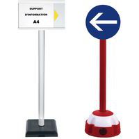 Pfosten mit Schild