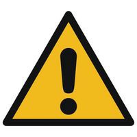 Panneau danger - Signal général - Adhésif - Manutan Expert