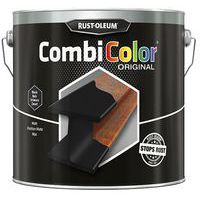 Peinture Antirouille CombiColor 2.5L Noir Mat - Rust-Oleum