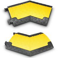 Angle 45° a droite pour protege cable BOA 35-3 - Cable Equipements
