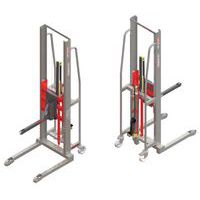 Manueller Gabelstapler GR mit Sporn mit Rolle - Tragkraft 200 kg