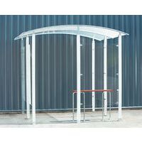 Fahrradunterstand 4 m² - Verzinkter Stahl